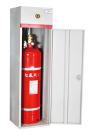 Armoires de lutte contre l'incendie en métal rouge FM200 40L Système d'agent propre automatique Extincteurs