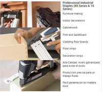 Attaches industrielles en gros, attaches en U en zinc pour le bois