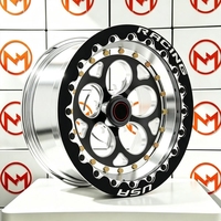Jantes en alliage Maxtera Forged Custom Beadlock Weld MagnumIII Drag Racing pour Mustang Dodge Corvette Camaro GTR Supra BMW Audi