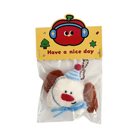 Pendentif broche en peluche mignon, créatif et amusant pour sac à dos de fille, vente en gros