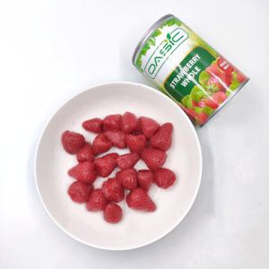 Fresas Enlatadas en Almíbar Ligero, Marca OASIC o OEM, Nueva Cosecha, Gran Venta, Calidad Superior - Product Image 3