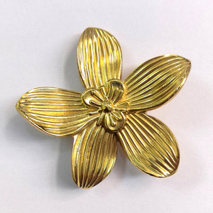 Fancy Decoration Brass Flower <strong>Knobs</strong> Kitchen Cabinet <strong>Door</strong> Wardrobe Drawer Pulls Handle Furniture Hardware - Product Image 1