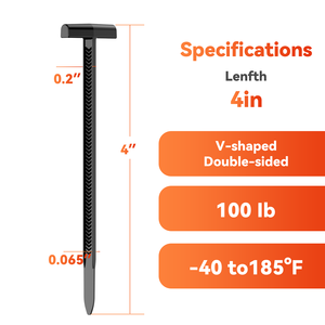 Attache-câble universelle en nylon renforcée 2026 avec dents en V, multifonctionnelle pour voiture, maison, bureau et atelier - Product Image 4