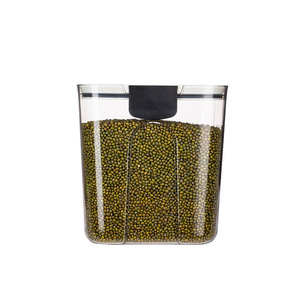 Conteneur/organisateur de cuisine en plastique hermétique avec couvercles simples, sans BPA, pour garde-manger, disponible en 350ML, 1300ML, 2700ML, 4600ML - Vente en gros - Product Image 4