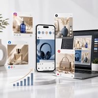 Service de conception de contenus pour les réseaux sociaux, articles personnalisés pour votre marque, bannières, modèles de contenus pour le marketing e-commerce, forfait premium