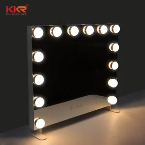 touchscreen vanity mirror hollywood style dressing table mirror with 14 bulbs