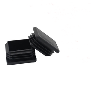 18x18 Square Plastic Pipe End <b>Cap</b> Plug <b>for</b> Tubing <b>Fence</b> <b>Post</b> and Furniture Chair - Product Image 1