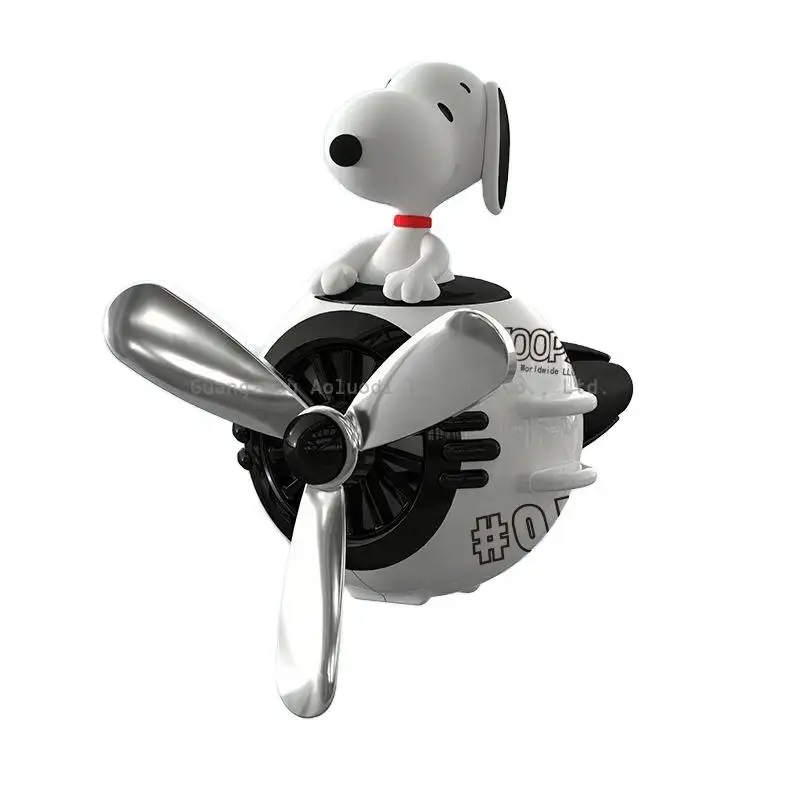 Car air conditioner outlet perfume air conditioner mouth Snoopy fan perfume air freshener