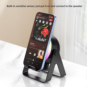 Nouveau 2025 – Mini Subwoofer 5.3 avec Éclairage LED Couleur et Détection de Lumière, Son 360° °   Support de téléphone de bureau rotatif à piles - Product Image 3