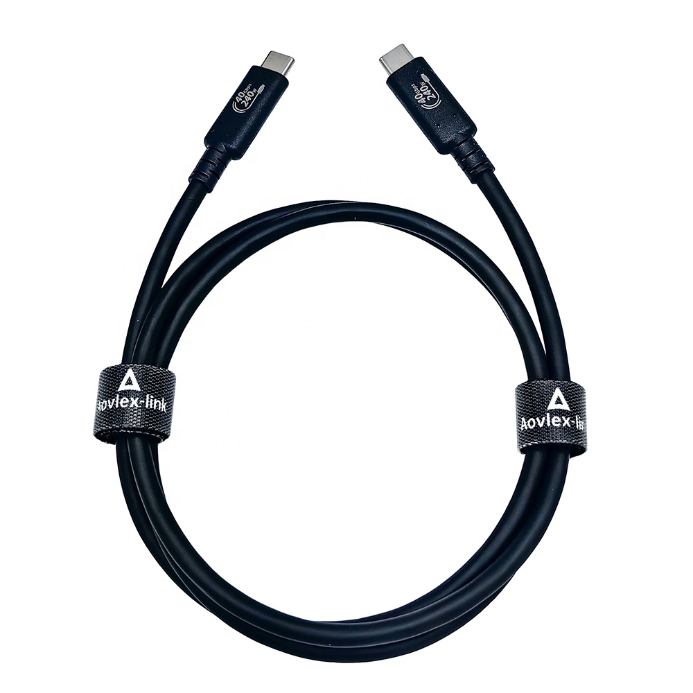 Epr Certificering Pd 240W Usb4 Kabel Compatibel Met Thunderbolt 4 Data Transfer 40 Gbps Tid Usb4 Gen 3 Kabel