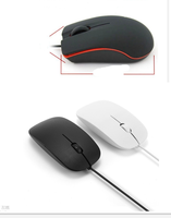 Souris filaire Surface givrée optique USB Accessoires informatiques pour ordinateur de bureau portable