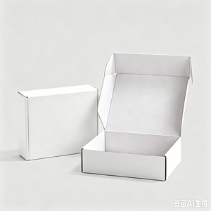 Boîte d'expédition personnalisée en carton ondulé marron, type avion, en gros, vierge, en kraft, pour vêtements, cosmétiques, avec impression de logo - Product Image 3
