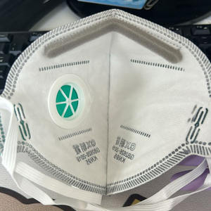 6 lapisan CE EN 149 FFP3 masker wajah kain tidak ditenun, masker debu industri pelindung hidung dengan katup - Product Image 5