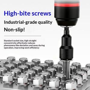 Exclusif <span class=keywords><strong>pour</strong></span> l'exportation : Clé à douille hexagonale magnétique à couple élevé, électrophorèse anti-rouille, chrome vanadium - Product Image 4