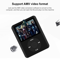 Nuevo Reproductor MP4 con Pantalla LCD de 1.8 Pulgadas, Mini USB, Ranura para Tarjetas, Multifunción, Conector de Audio de 3.5mm, Dispositivo para Escuchar Música TF