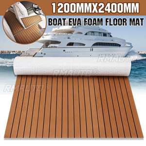 3Color Self-Adhesive EVA <b>Foam</b> Marine Flooring Faux Teak Decking Sheet Marine Striped Yacht Mat Vehicle <b>Pad</b> Deck Mat for Boat - Product Image 3