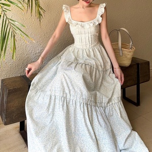 Vestido Largo Elegante de Manga Larga, Estilo Formal, Sencillo y Discreto, Ligero y Cómodo para Mujer - Product Image 2