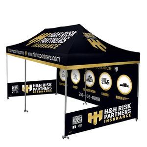 Nuova Tenda Pop-up Personalizzata Grande 2025 in Tessuto Oxford 600D con Tettoia e Pareti per Fiere Promozionali Qualità Garantita - Product Image 6