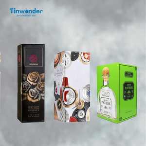 Caja de Hojalata de Lujo con Diseño Personalizado para <span class=keywords><strong>Whisky</strong></span>, Tequila, Ron, Ginebra, <span class=keywords><strong>Whisky</strong></span>, Brandy, Vodka, Champán, Botellas de Vino, Hojalata de Grado Alimenticio - Product Image 3