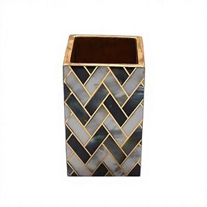 Porta cubiertos de madera de diseño fabuloso, tamaño y formas personalizables, porta cubiertos de calidad superior - Product Image 1