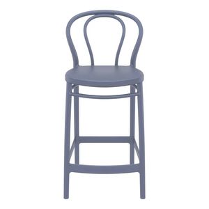Modern Wholesale Durable Plastic Counter Bar <b>Stool</b> for Home Kitchen Cafe Hotel Outdoor Use - Product Image 5