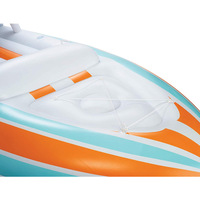 Bateau à moteur gonflable, design de mode, yacht d'extérieur, flotteur à eau, bateau flottant à air