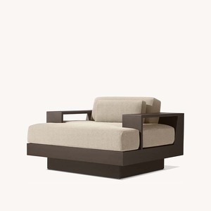 Ngoài trời Vườn sofa đặt khung nhôm sofa và Bàn cà phê không thấm nước đồ nội thất sân thượng sofa bộ đồ nội thất - Product Image 2