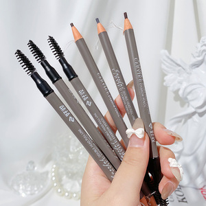 Lápiz de cejas de doble punta Lamela, ultrafino, resistente al agua, de larga duración, para cejas naturales, uso para principiantes - Product Image 2