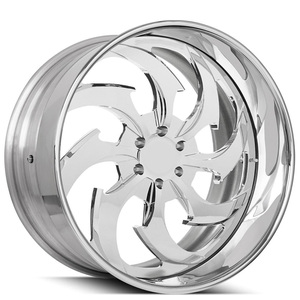 SY-02035 2 pièces Jantes forgées personnalisées Forgiato Avviato-FF Argent brossé avec lèvre chromée pour BMW Chevrolet <span class=keywords><strong>Corvette</strong></span> Dodge Mustang - Product Image 1