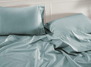 Eco Friendly 300 <strong>Thread</strong> <strong>Count</strong> Hotel Queen <strong>Sheet</strong> Set 100% Cotton Washable Breathable Silky Soft Sateen Bed <strong>Sheets</strong> - Product Image 2