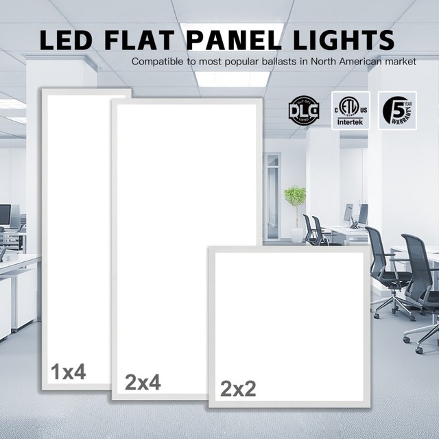 2x4 Led Flat Panel Light Surface Mount Ceiling Light 5CCT 72W/60W/50W/40W/30 Dimmable Flush Mount Drop Lamp for Office Kitchen