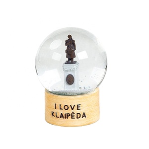 Statue de Bouddha en résine personnalisée de 80 mm, sculpture, globe à neige, globe à neige universel en verre Sedex pour enfants, femmes, souvenirs, cadeaux - Product Image 2