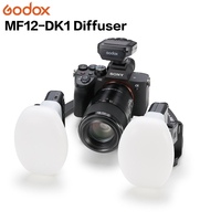 Diffuseur de flash macro Mf-dd pour Mf12-dk1, mini flash macro Speedlite, système X intégré, support de caméra TTL, diffuseur de flash