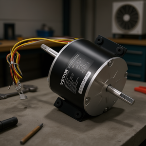 Moteur de ventilateur Vevor 1/4HP AC115V 3A 1650RPM 3 vitesses, remplacement pour Genteq Dometic Brisk Air II - Product Image 2