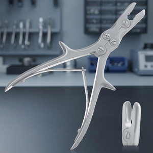 6flowers Stille Manual Luer Echlin Duckbill Rongeur Instrumento Quirúrgico de Acero Inoxidable Clase I Certificado CE Modelo F9-723 23cm - Product Image 2