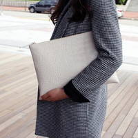 Sac à main pochette vintage coréen en cuir PU motif crocodile pour femme, vente en gros usine de Guangzhou 2022