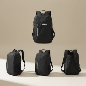 Logotipo personalizado Fábrica Ligero Gran capacidad Ocio Deportes Cierre de cremallera Impermeable Impresión suave Mochila informal - Product Image 1