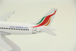 Real Shot 1/200 High Details Sri lankan Airline Craft mit Rad 20cm A320 Modellflug zeug - Product Image 3
