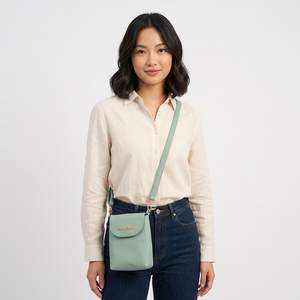 Whole Sell <b>Mobile</b> <b>Phone</b> Bag Crossbody Small PU Bag New Style Single Shoulder Coin Key Chain Bag - Product Image 1