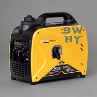 Générateurs à essence portables silencieux à onduleur de 1kW, 2kW, 3kW, 4kW, 5kW, 6kW, prix usine, adaptés au camping et à l'usage domestique