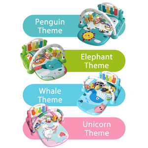 HW all'ingrosso Multi-funzionale giochi Fitness Rack tappeto bambino pedale pianoforte giocare da palestra sport attività giocattoli per neonati con sonaglio - Product Image 5