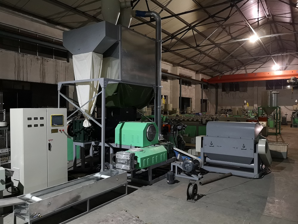 plastic bag recycling machine