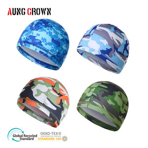 Hombres deportes al aire libre ciclismo casco forro poliéster malla transpirable montar Bandana para invierno pesca Casual montañismo gorras - Product Image 1