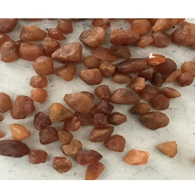 Wholesale Natural Loose Gemstone Spessartite Rough Garnet Stone Raw Garnet