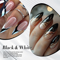BORN PRETTY PRO 10ml vernis à ongles couleurs classiques Gel peinture haute pigment très blanc noir vernis à ongles pour bricolage manucure française