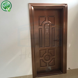 Fire Rated Steel <b>Doors</b> Luxury Safety Steel Entry <b>Door</b> for Home Hotel School Hospital & Workshop Interior Use with Glass - Product Image 3