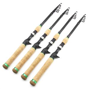 <span class=keywords><strong>Canne</strong></span> à pêche télescopique en fibre de carbone Newbility Carbon Cork <span class=keywords><strong>Casting</strong></span> Rod Spinning Rod 1.8m 2.1m 2.4m 2.7m - Product Image 6