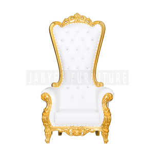 Chaise de trône royale dorée bon marché pour mariage, pour reine, vente en gros - Product Image 3