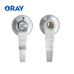 Di alta qualità moderno magnetico in alluminio serrature maniglie in lega di zinco maniglia anteriore serratura interna per alberghi ORAY AD-800SS-ET - Product Image 3