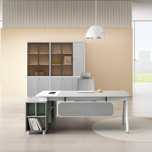 Scrivania Moderna e Semplice per Manager d'Ufficio, per <span class=keywords><strong>Segretari</strong></span> e Lavoro d'Ufficio, Postazione Computer - Product Image 2